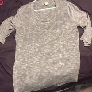 Split side 3/4 sleeve